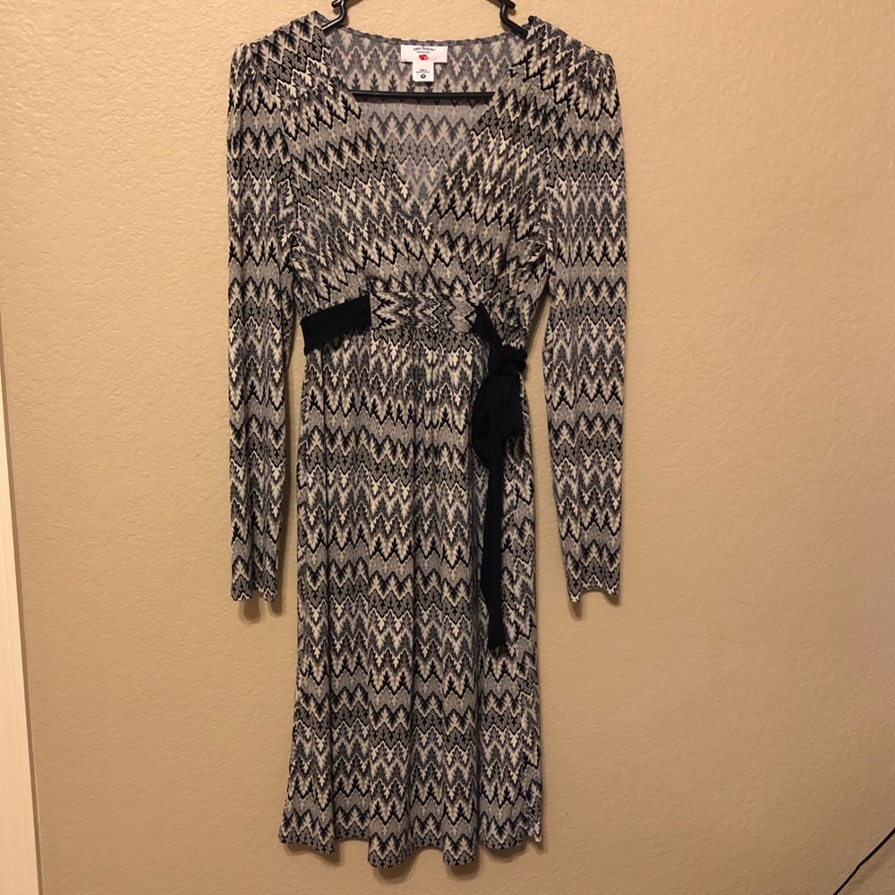 TwoHearts long sleeve maternity dress
